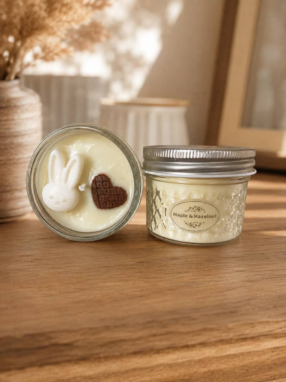 Maple & Hazelnut - 4 oz soy candle