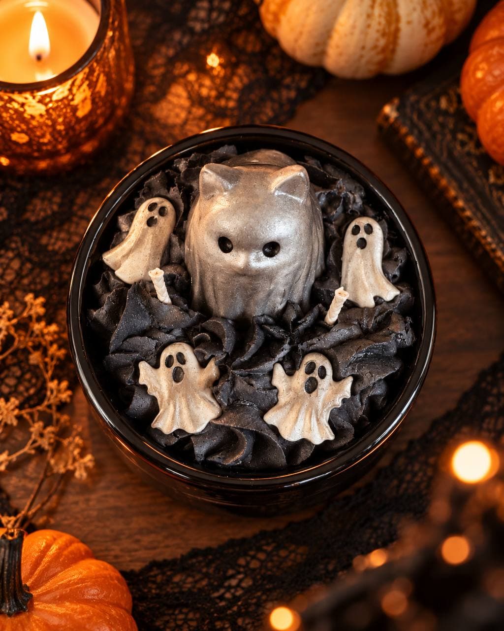 Spooky Whiskers soy candle