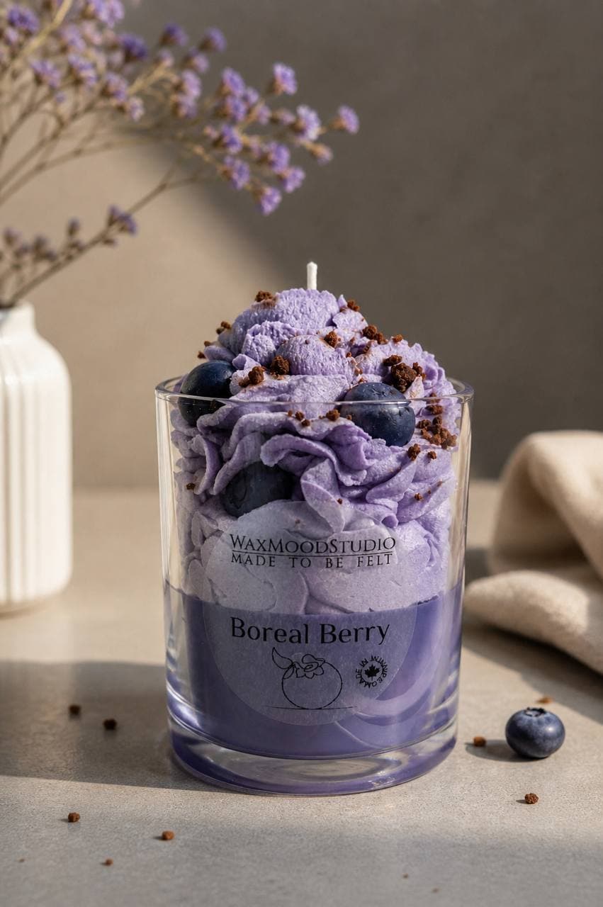 Boreal Berry Bliss soy candle