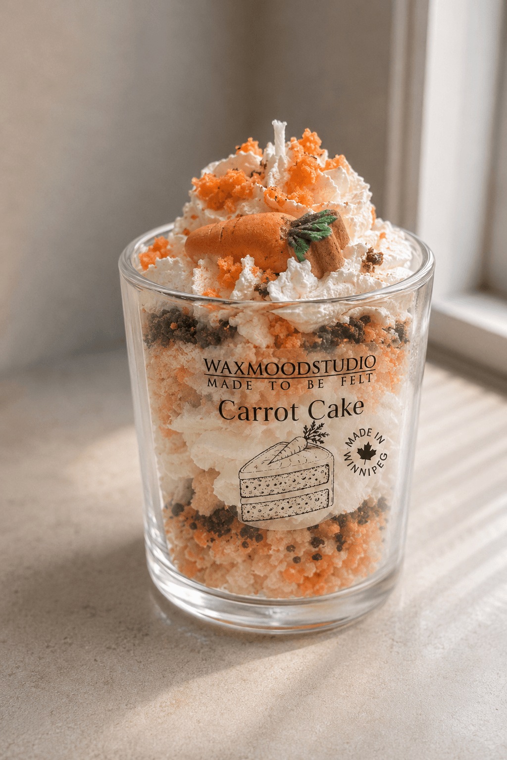 Carrot Cake Bliss soy candle