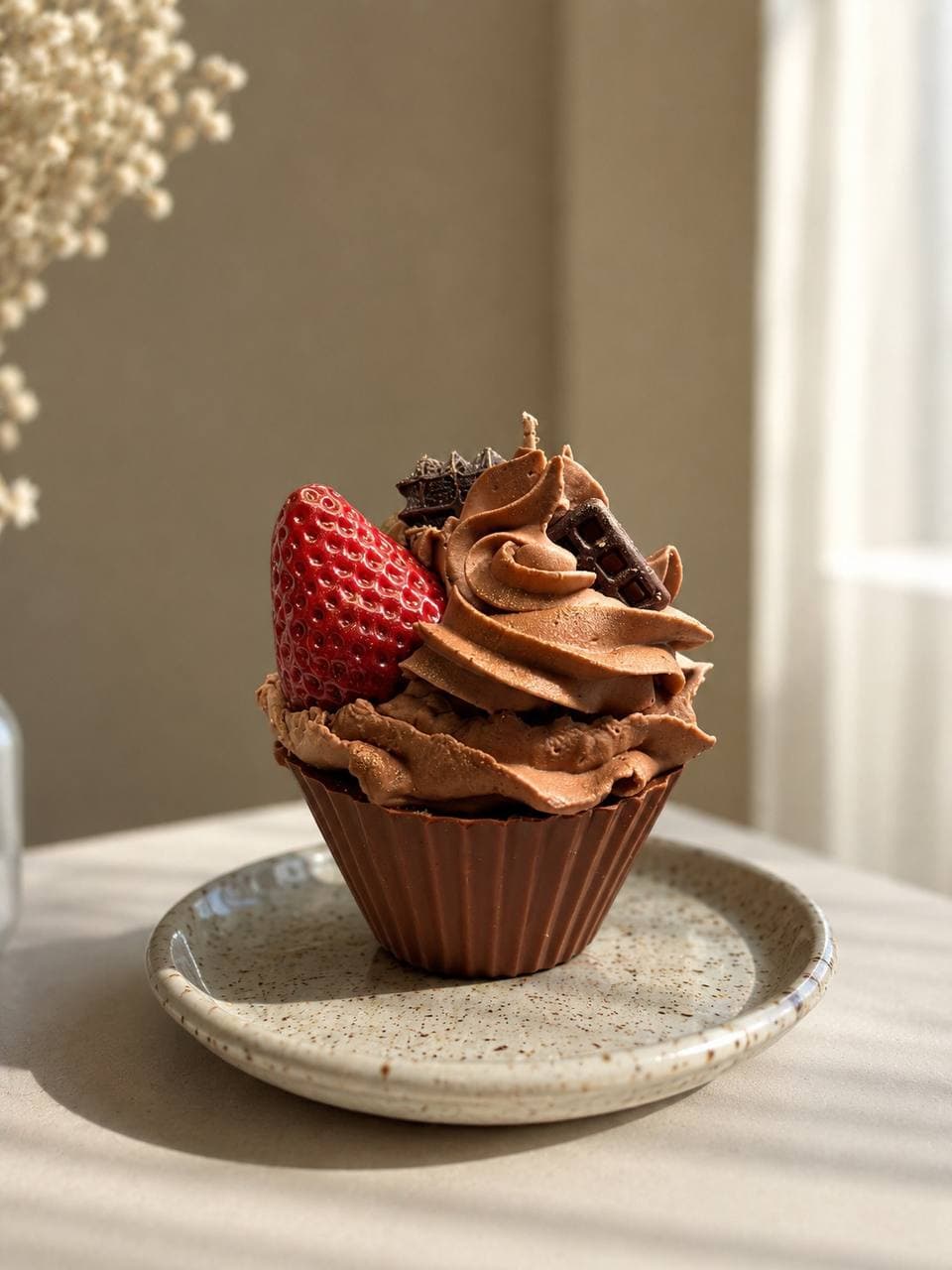 Chocolate Mocha Cupcake soy candle