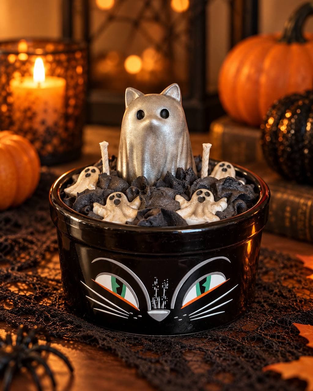 Spooky Whiskers soy candle